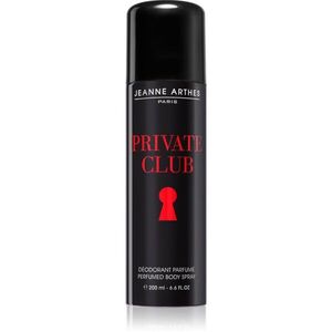 Jeanne Arthes Private Club spray dezodor uraknak 200 ml kép
