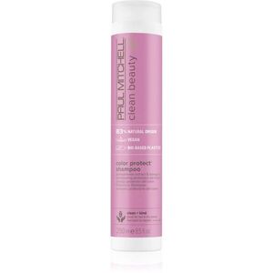 Paul Mitchell Clean Beauty Color Protect Shampoo lila sampon szőkített, melírozott, hideg szőke hajra 250 ml kép
