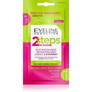 Eveline Cosmetics 2 Steps To Beauty kétfázisú ápolás az arcra 2x4 ml kép