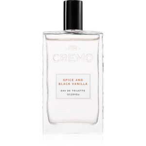 Cremo Spice & Black Vanilla Spray Cologne Eau de Cologne uraknak 100 ml kép