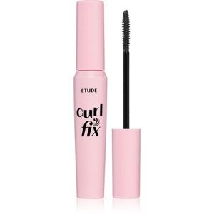 ETUDE Curl Fix Mascara vízálló szempillaspirál a dús és ívelt pillákért árnyalat Black 8 g kép
