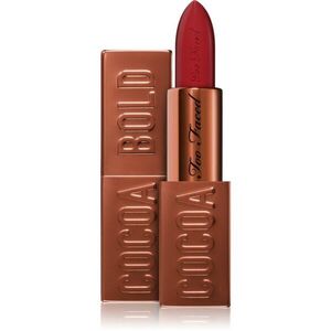 Too Faced Cocoa Bold Lipstick krémes rúzs árnyalat Chocolate Lava 3.3 g kép