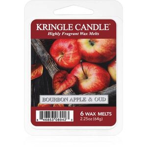 Kringle Candle Bourbon Apple & Oud illatos viasz aromalámpába 64 g kép