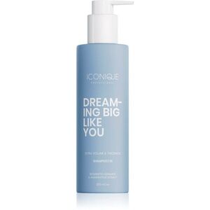 ICONIQUE Professional DREAMING BIG LIKE YOU Volume & Thickness sampon dúsabb hatásért gyenge hajra 250 ml kép