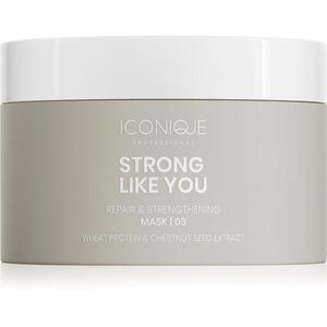 ICONIQUE Professional STRONG LIKE YOU Repair & Strengthening regeneráló maszk a károsult hajra 200 ml kép