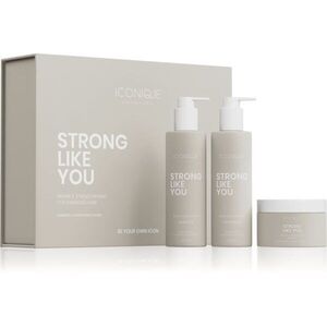 ICONIQUE Professional STRONG LIKE YOU Repair & Strengthening Set szett a károsult hajra kép