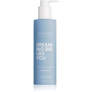 ICONIQUE Professional DREAMING BIG LIKE YOU Volume & Thickness kondicionáló dúsabb hatásért gyenge hajra 250 ml kép
