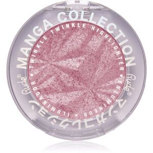 Rude Cosmetics Manga Collection Twinkle Twinkle Highlighter kompakt púderes élénkítő arcra árnyalat Sawa-Chan's Heart 4 g kép