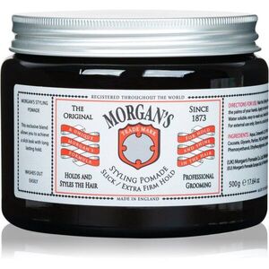 Morgan's Styling Pomade Slick and Extra Firm Hold hajpomádé extra erős fixáló hatású 500 ml kép