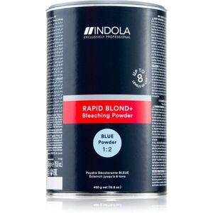 Indola Rapid BLOND+ Bleaching Powder élénkítő púder hajra árnyalat Blue 450 g kép