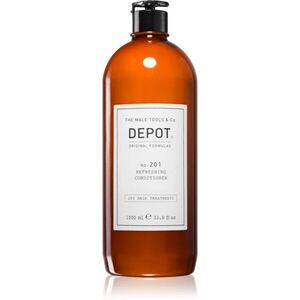 Depot No. 201 Refreshing Conditioner hidratáló kondicionáló a fénylő és selymes hajért 1000 ml kép