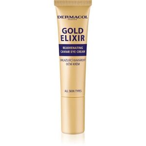 Dermacol Gold Elixir fiatalító szemkörnyékápoló krém kaviárral 15 ml kép