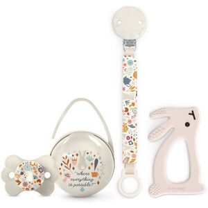 Suavinex Wonderland Gift Set 0-6 m Cream ajándékszett újszülötteknek kép