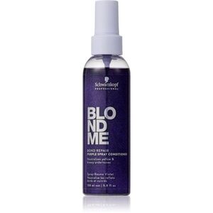 Schwarzkopf Professional Blondme Bond Repair Purple Spray Conditioner lila kondicionáló spray -ben 150 ml kép