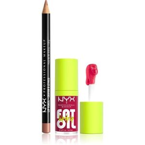 NYX Professional Makeup Fat Oil Lip Drip ajakápoló készlet 2 db kép