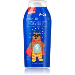 BIOBAZA Action Hero tusfürdő gél testre és hajra gyermekeknek 250 ml kép