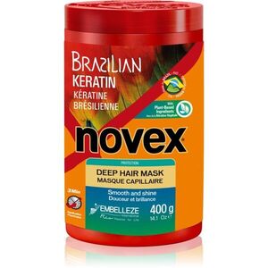Novex Brazilian Keratin helyreállító hajpakolás töredezett, károsult hajra 400 g kép