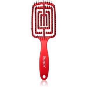 Dtangler Dry Blow, Glow And Go szögletes kefe hajszárításhoz szín Red Scarlett 1 db kép