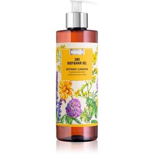 BIOBAZA 3in1 Body&Hair Gel Botanic Garden sampo, kondicionáló és tusfürdő 3 in 1 400 ml kép