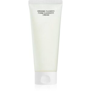WHAMISA Organic Flowers Foam Cleansing Cream tisztító habzó krém mélytisztításhoz 150 ml kép