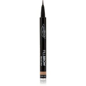 puroBIO Cosmetics Fillbrow szemöldök fixáló árnyalat 01 Natural blonde 0.7 ml kép