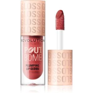 Revolution Pout Bomb ajakfény nagyobbító hatás árnyalat Melba Warm Peach 4.6 ml kép