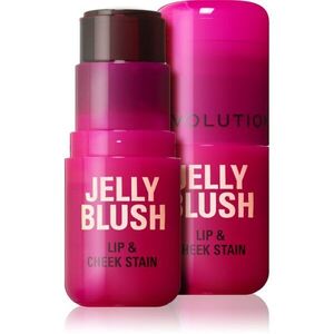 Revolution Jelly Blush pirosító stick az arcra és a szájra árnyalat Cherry Red 5.5 g kép
