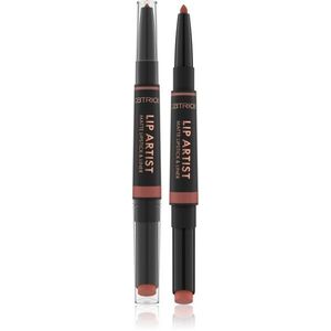 Catrice Lip Artist Matte Lipstick & Liner rúzs + szájceruza matt hatással árnyalat 030 Best Friends Forever 1.74 g kép