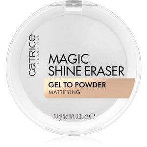 Catrice Magic Shine Eraser Gel To Powder mattító púder géles textúrájú árnyalat 010 Camera Ready 10 g kép