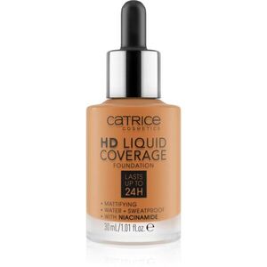 Catrice HD Liquid Coverage alapozó árnyalat 082 Warm Caramel 30 ml kép