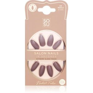 SOSU Cosmetics Salon Nails műköröm árnyalat Nudist 24 db kép