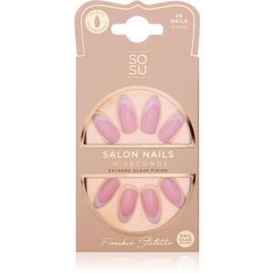SOSU Cosmetics Salon Nails műköröm árnyalat Frenchie 24 db kép