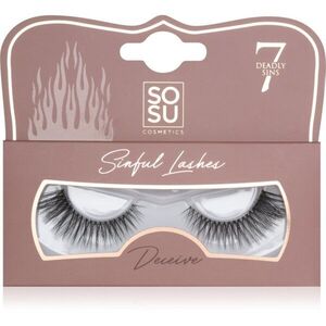 SOSU Cosmetics 7 Deadly Sins Lashes műszempillák Deceive 1 db kép