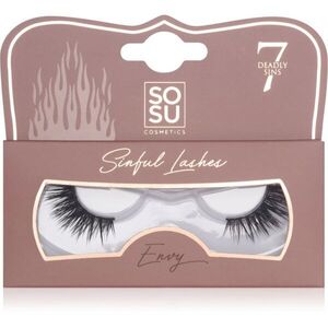 SOSU Cosmetics 7 Deadly Sins Lashes műszempillák Envy 1 db kép