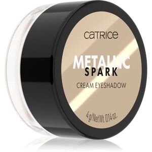 Catrice Metallic Spark krémes szemhéjfestékek a csillogó fényért árnyalat 010 Champagne Chic 4 g kép