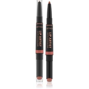 Catrice Lip Artist Matte Lipstick & Liner rúzs + szájceruza matt hatással árnyalat 010 Always Together 1.74 g kép