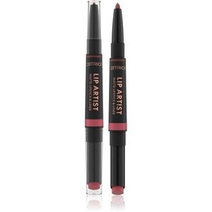 Catrice Lip Artist Matte Lipstick & Liner rúzs + szájceruza matt hatással árnyalat 020 Never Apart 1.74 g kép