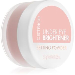 Catrice Under Eye Brightener hosszan tartó fixáló púder hidratáló hatással árnyalat 010 Light Rose 2.3 g kép