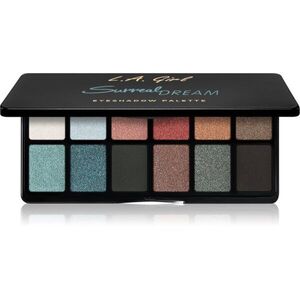 L.A. Girl Cosmetics Fanatic szemhéjfesték paletta árnyalat Surreal Dream 12x1 g kép