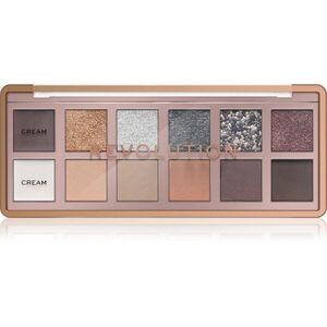 Revolution The Icon Palette szemhéjfesték paletta árnyalat The Smokey Icon Grunge Palette 12x0.7 g kép