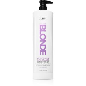 ASP System Blonde Anti-Yellow kondicionáló szőke és ősz hajra 1000 ml kép