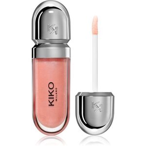 KIKO Milano 3D Hydra Lipgloss hidratáló ajakfény 3D hatással árnyalat 04 Pearly Peach Rose 6.5 ml kép
