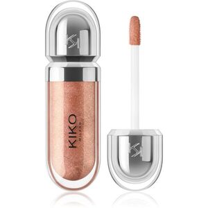 KIKO Milano 3D Hydra Lipgloss hidratáló ajakfény 3D hatással árnyalat 18 Golden Sparkle 6.5 ml kép