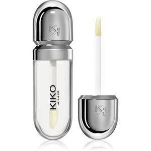 KIKO Milano 3D Hydra Lipgloss hidratáló ajakfény 3D hatással árnyalat 01 Clear 6.5 ml kép