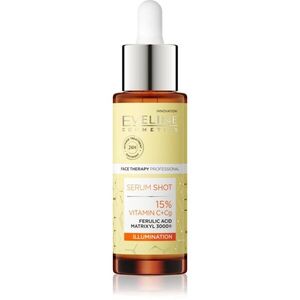 Eveline Cosmetics Serum Shot 15% Vitamin C+Cg élénkitő szérum a ráncok ellen C vitamin 30 ml kép
