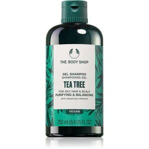The Body Shop Tea Tree Shampoo tisztító sampon zsíros hajra 250 ml kép