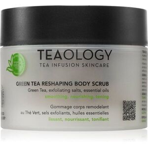 Teaology Green Tea Reshaping Body Scrub testradír 380 g kép