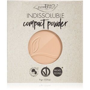 puroBIO Cosmetics Indissouble kompakt púder utántöltő árnyalat 02 9 g kép