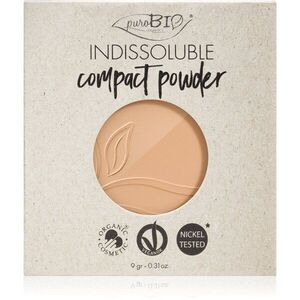 puroBIO Cosmetics Indissouble kompakt púder utántöltő árnyalat 03 9 g kép