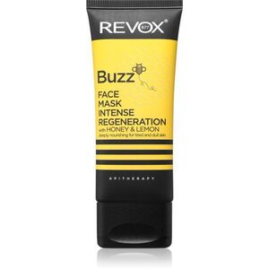 Revox B77 Buzz Face Mask Intense Regeneration regeneráló arcmaszk tápláló hatással Lemon & Honey 65 ml kép